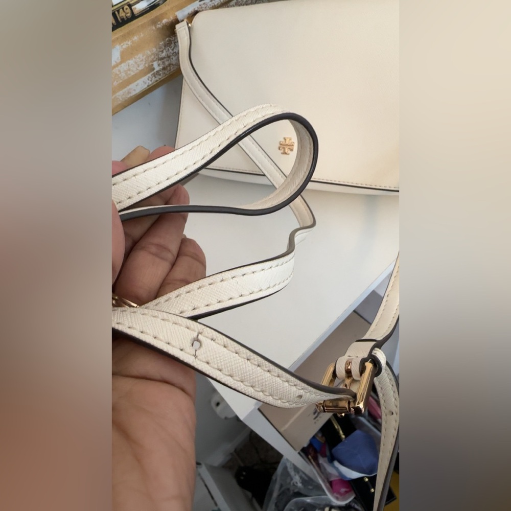 Tory Burch Ivory Crossbody Bag - Picture 10 of 10